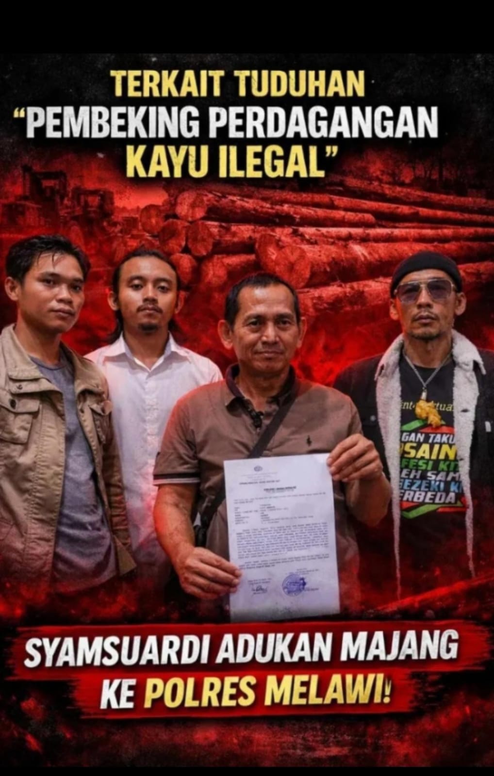 Tudingan tanpa bukti berujung laporan polisi